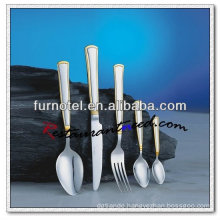 T270 High Quality Hotel Gold Plated Royal Flatware And Cutlery